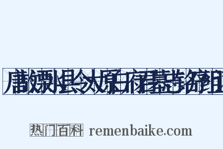 唐故溧水县令太原白府君墓志铭序组词是什么意思的图片